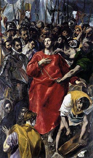 El Greco The Disrobing of Christ